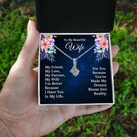 Load image into Gallery viewer, To My Wife - Alluring Beauty Necklace
