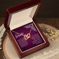 Load image into Gallery viewer, To My Wife - Interlocking Hearts Necklace
