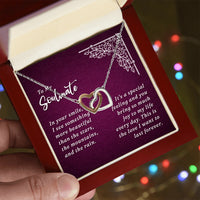 Load image into Gallery viewer, To My Wife - Interlocking Hearts Necklace
