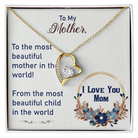 Load image into Gallery viewer, To My Mother - Forever Love Necklace
